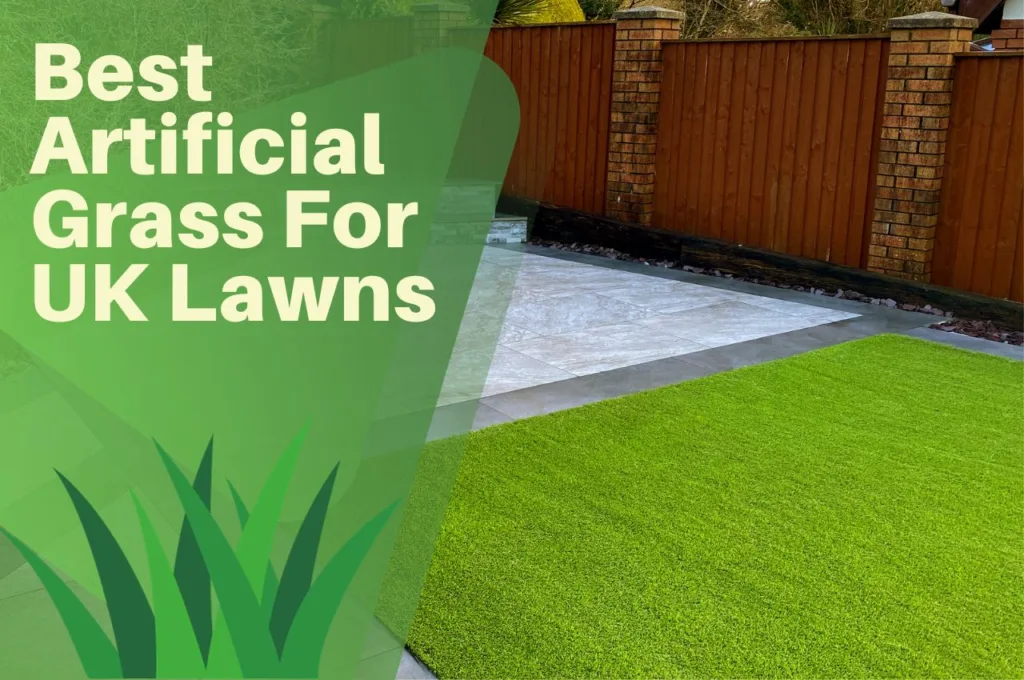 Artificial, Turf, lawn, uk, fake, grass, fence, paving, slabs,