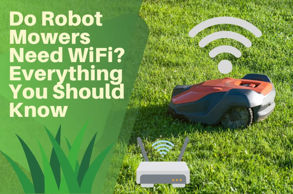 robot, lawn, mower, wifi, connection, conected,